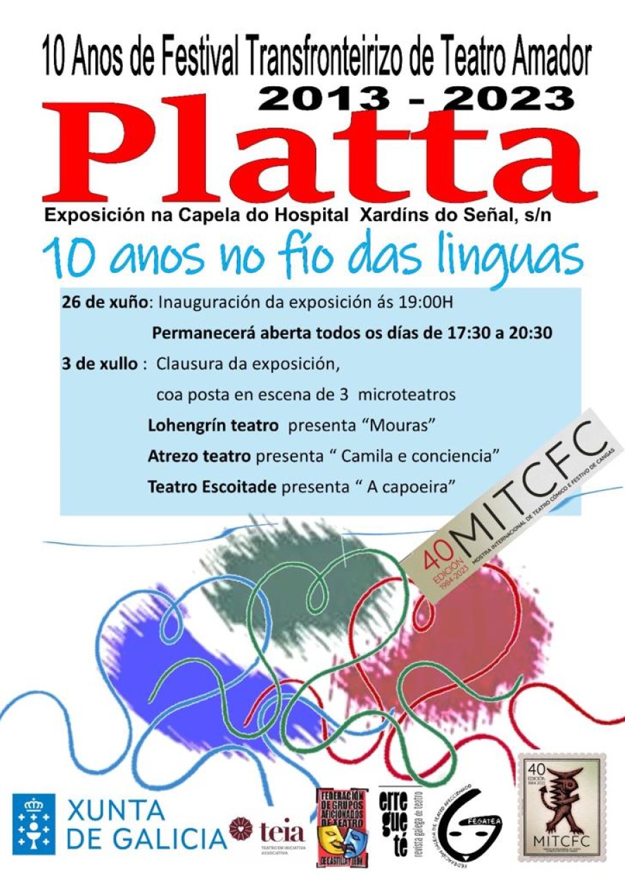 Platta, 10 anos no fío das linguas